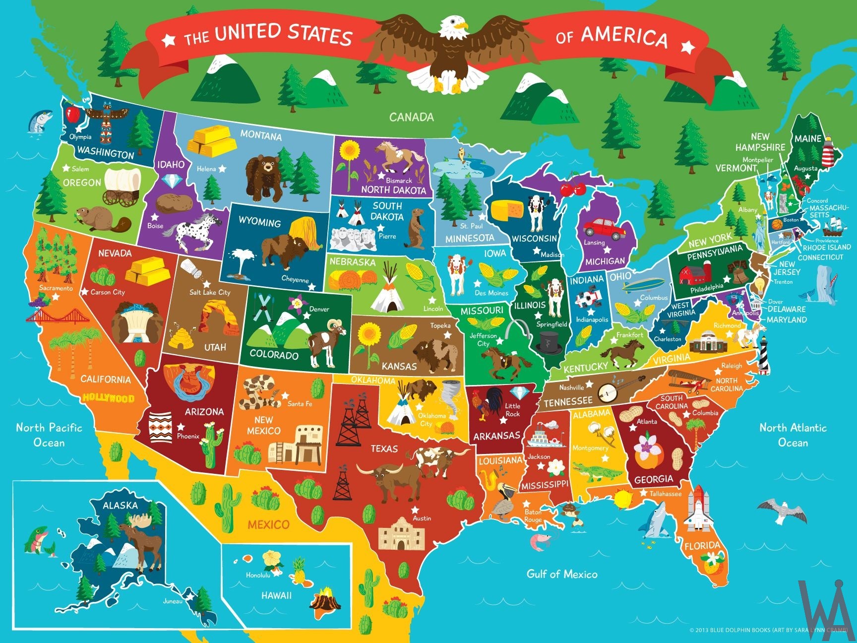 united state travel map