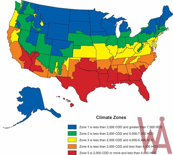 New Climate Zone Map Of The Usa Whatsanswer