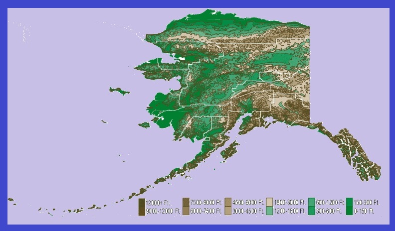 Alaska State Map | Large Printable and Standard Map