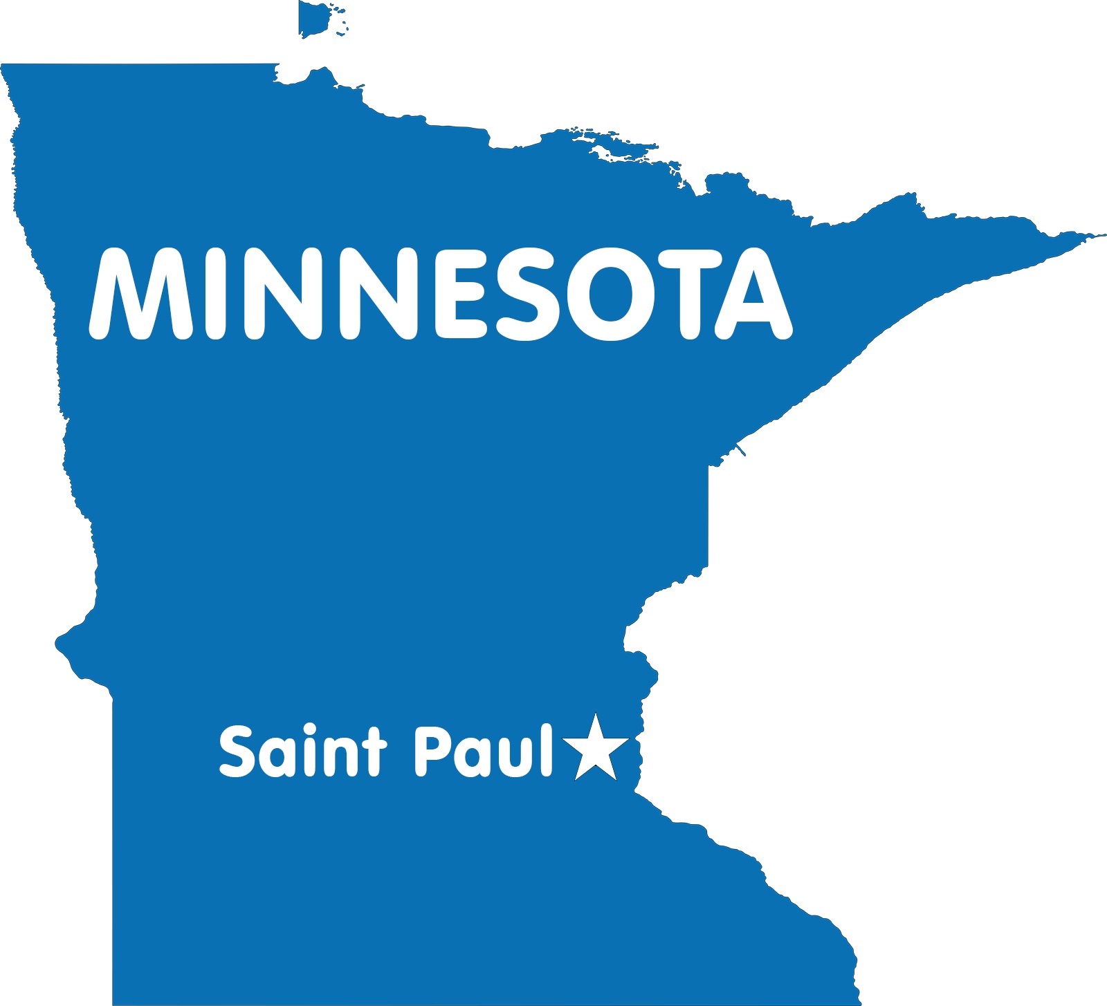 Minnesota Capital Map Large Printable High Resolution And