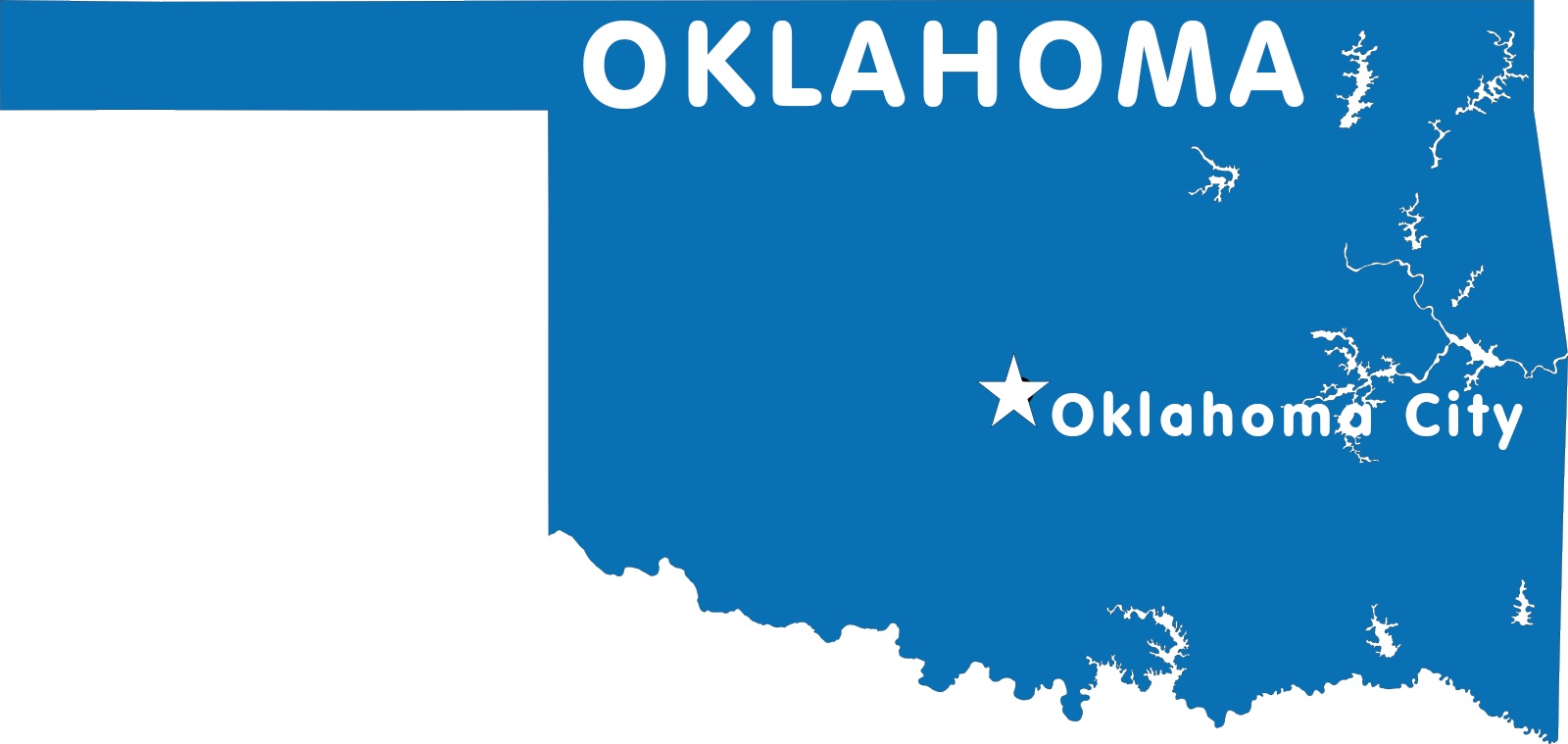 Oklahoma Capital Map | Large Printable High Resolution and Standard Map