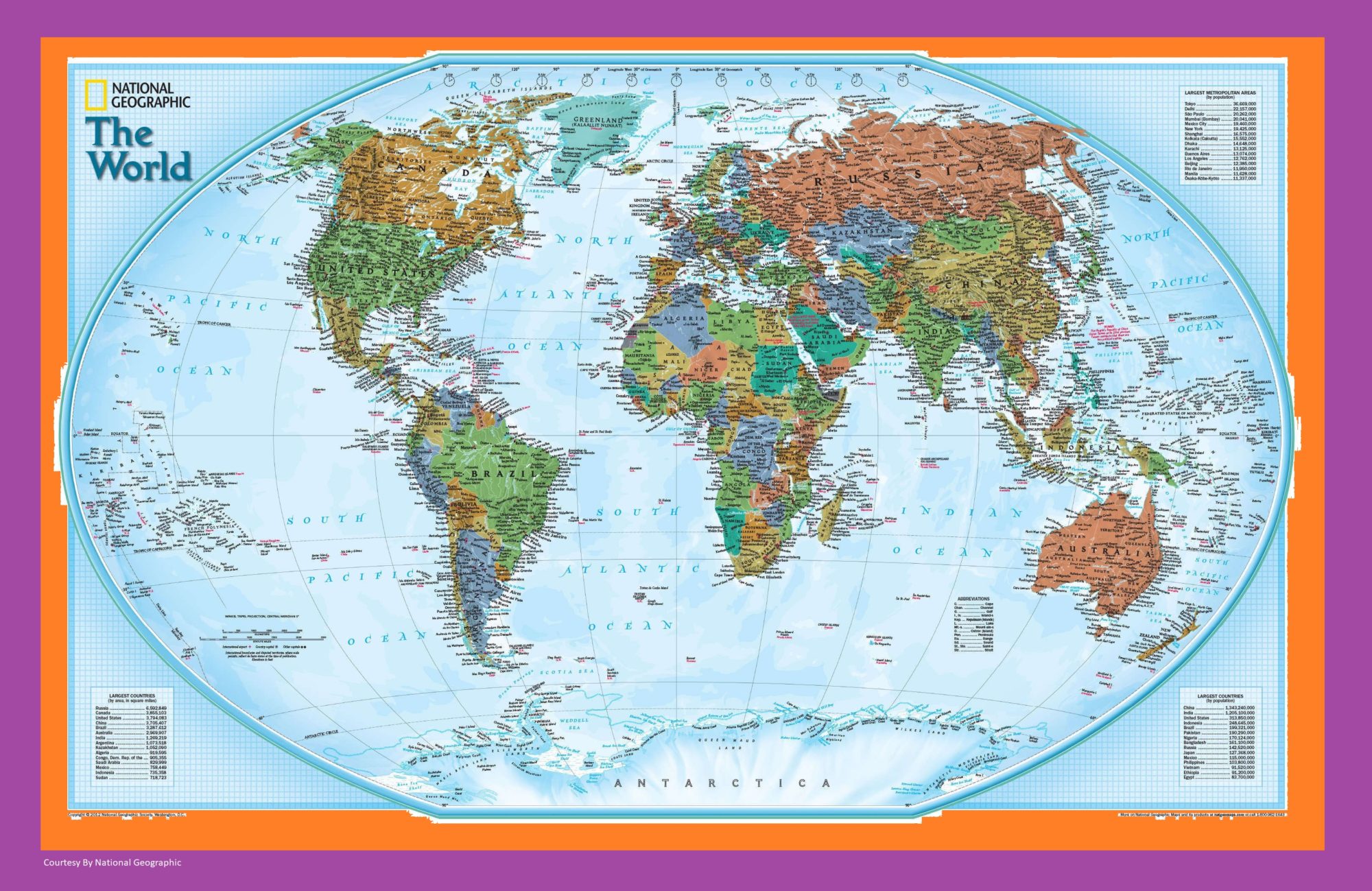 The World Political Globe Map | Large, Printable, Children Choice, Political Map – 3