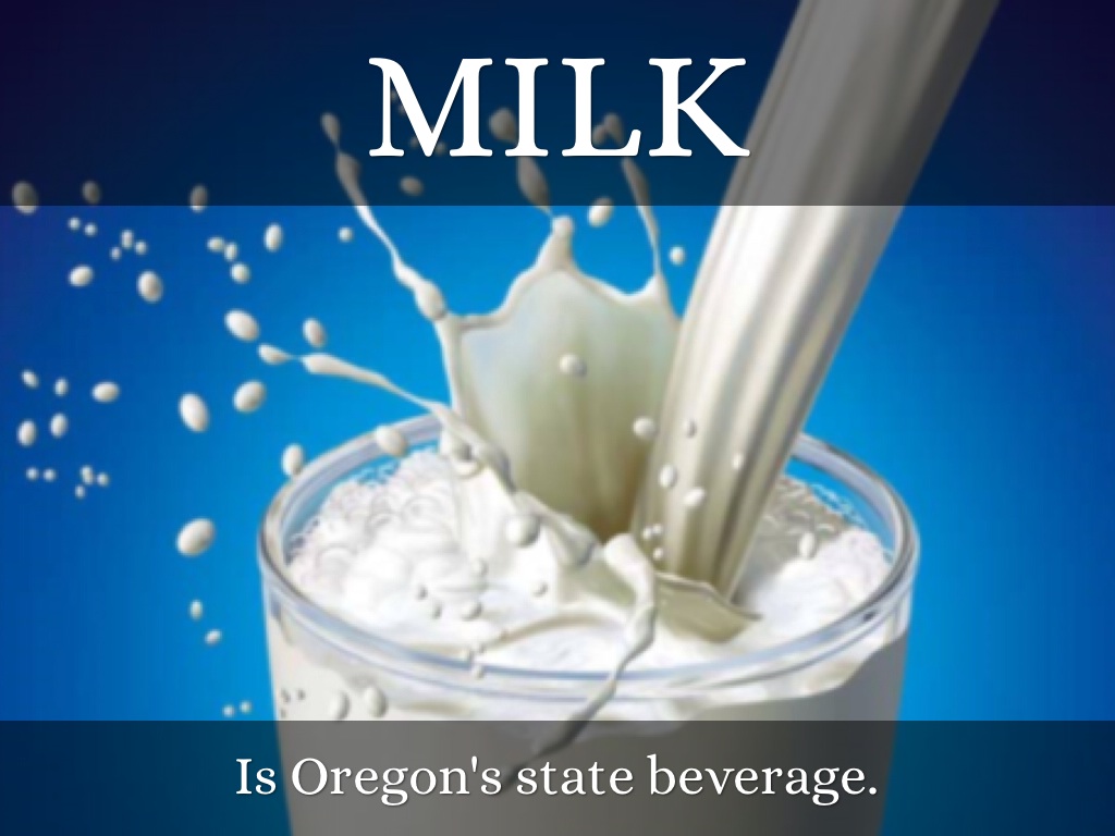 State Beverage Of Oregon