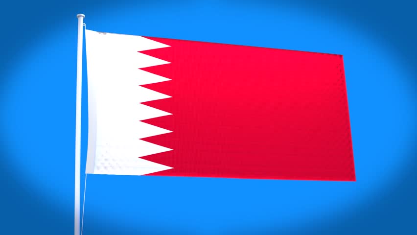 National Flag Of Bahrain