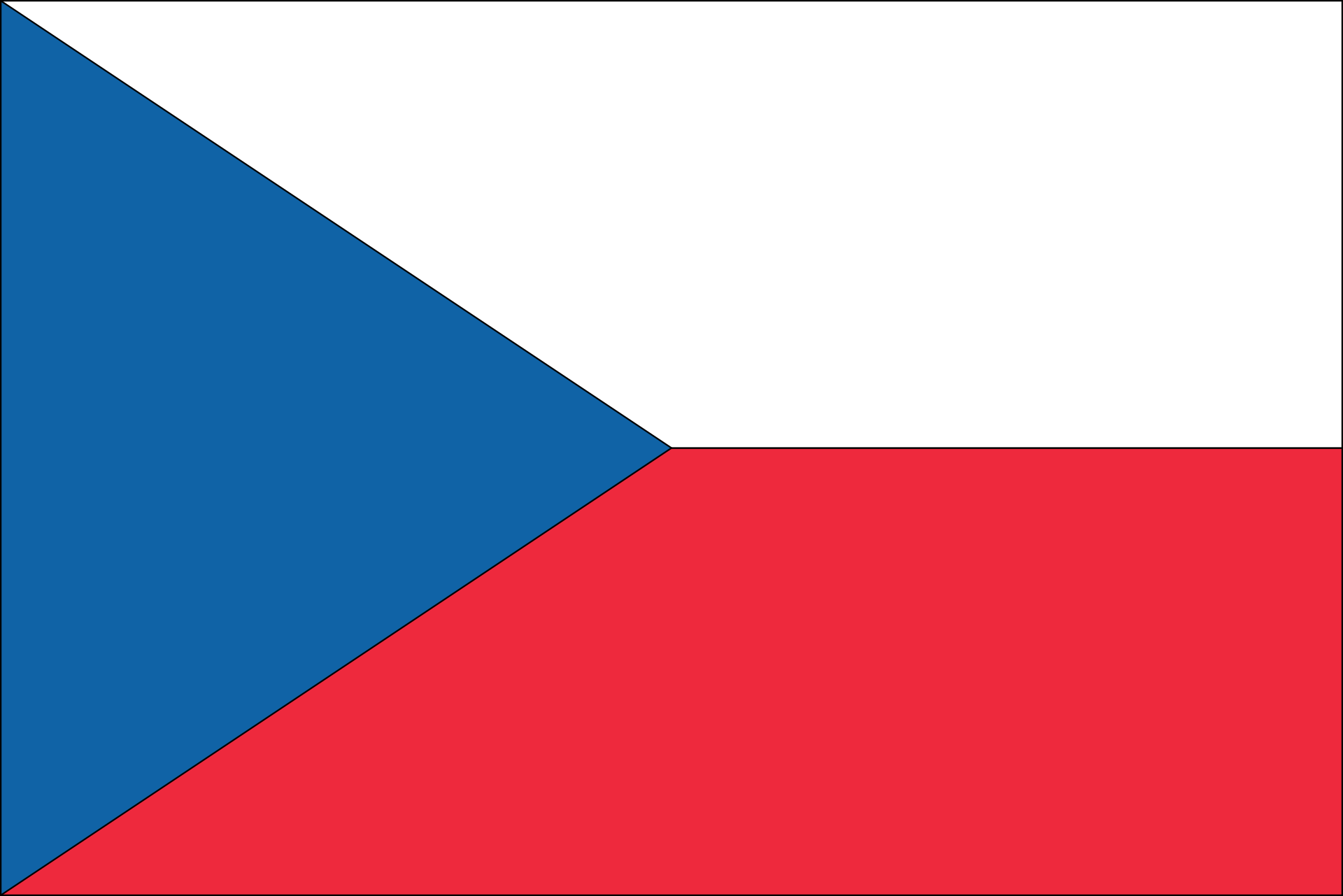 National Flag Of The Czech Republic
