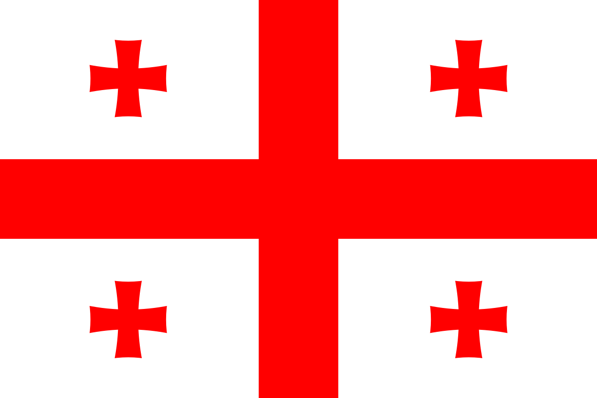 National Flag Of Georgia
