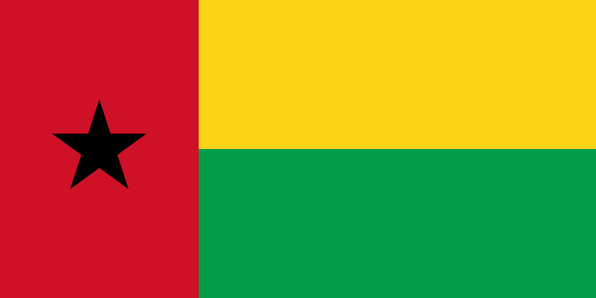 National Flag Of Guinea-Bissau