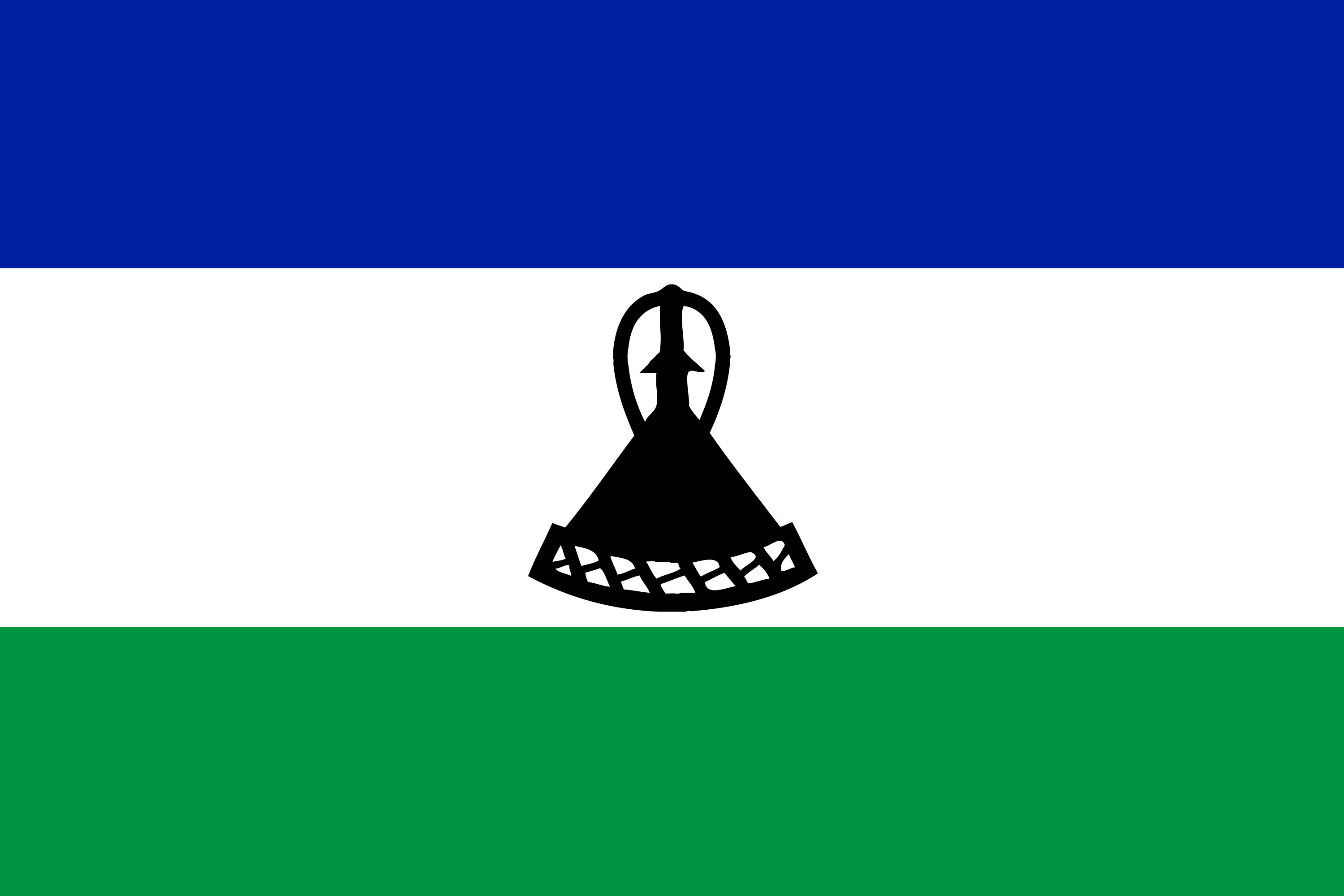 National Flag Of Lesotho