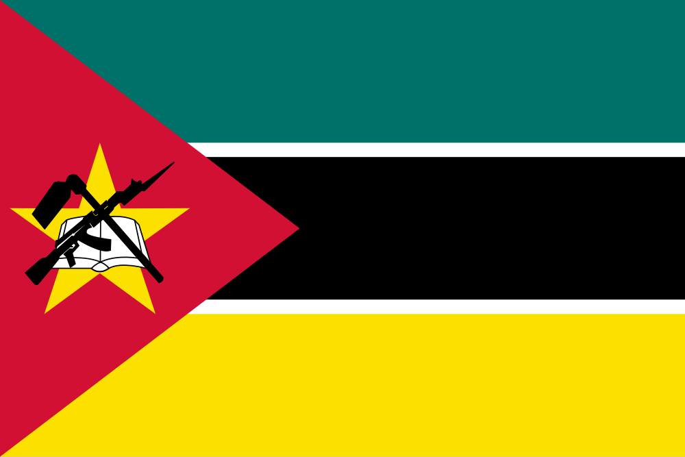 National Flag Of Mozambique