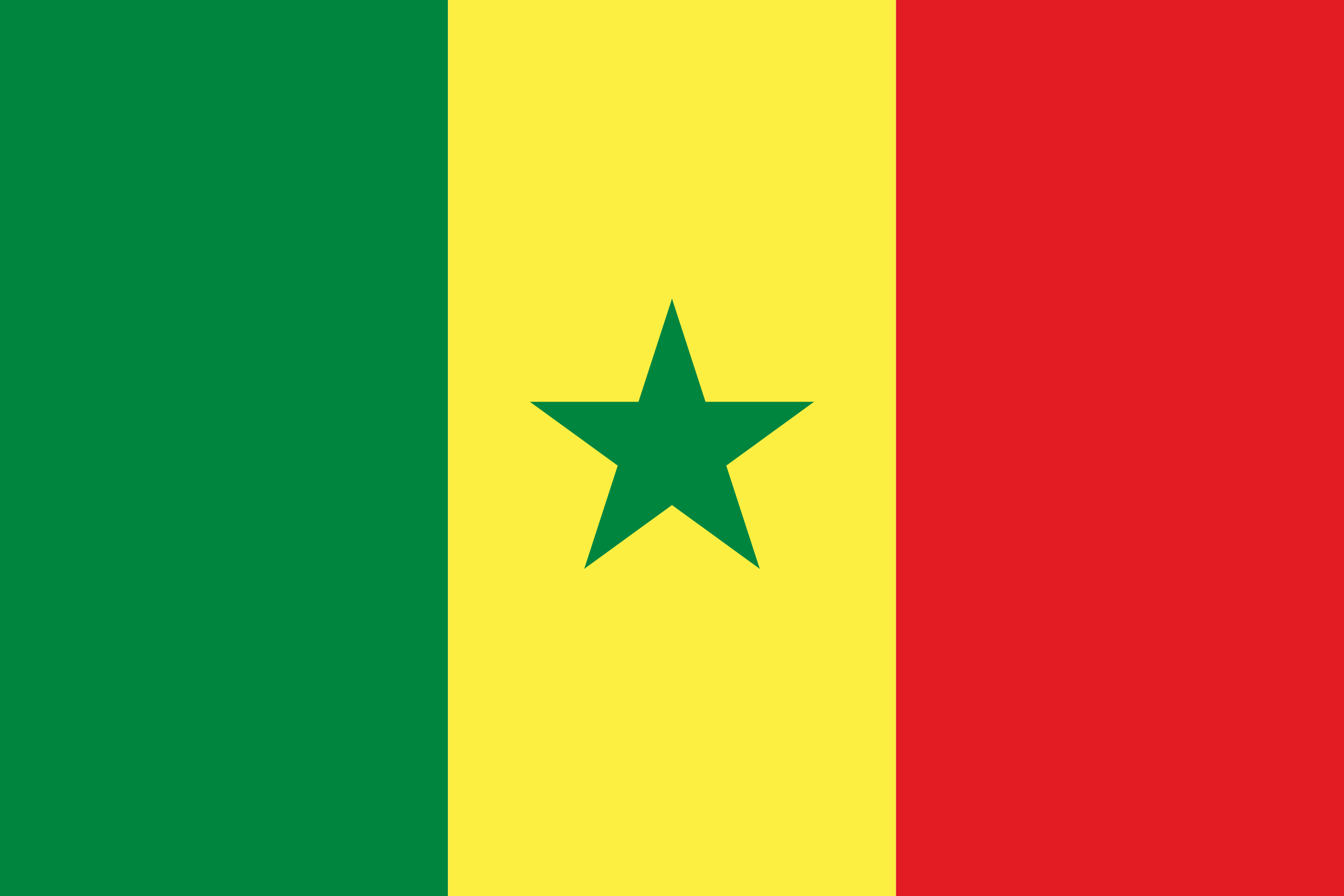 National Flag Of Senegal