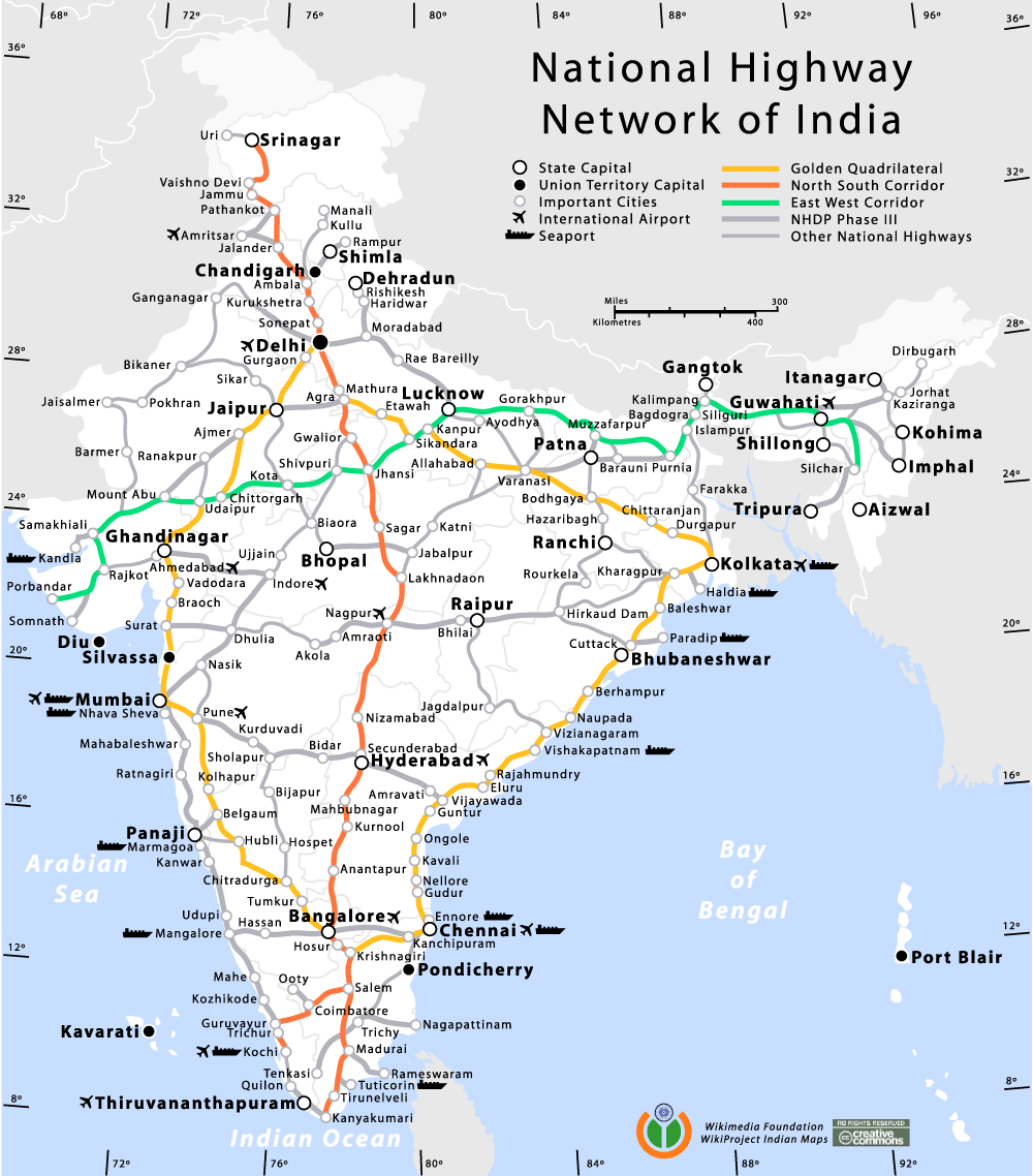 Amazing Facts About The Indian Road Network