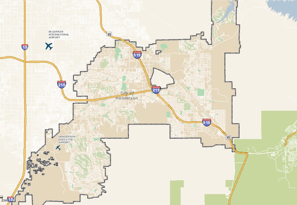 Map of Henderson City | Political, Blank, Geography And Road Map