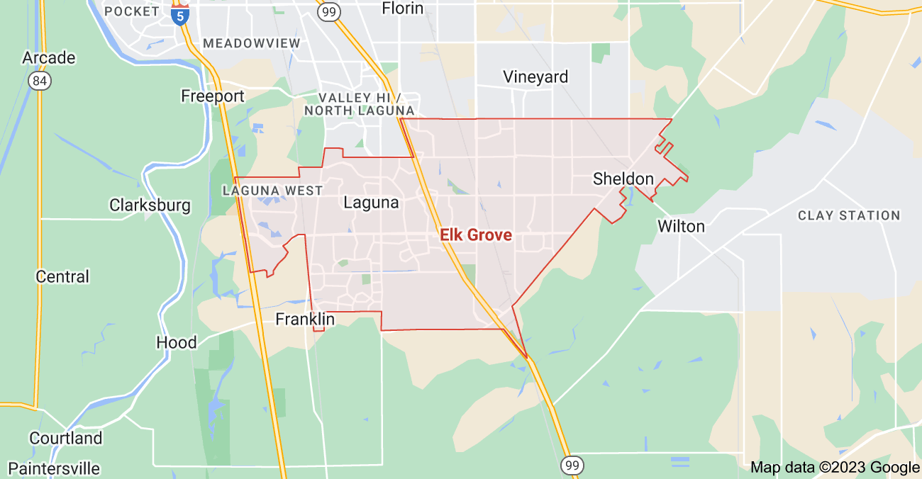 Map of Elk Grove City | Political, Blank, Geography And Road Map
